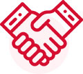 reliable cooperation icon